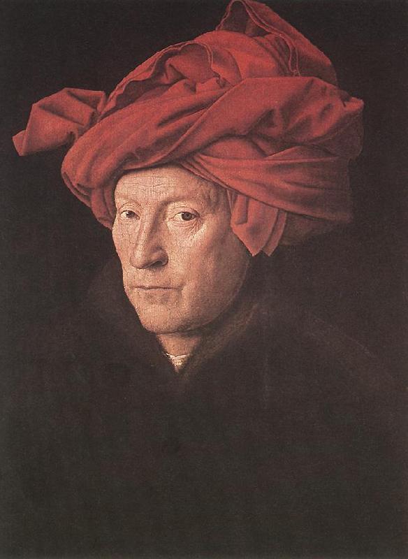 EYCK, Jan van Man in a Turban ds